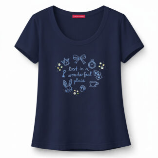 Remera -  Wonderful Place (Alicia en el País de las Maravillas)