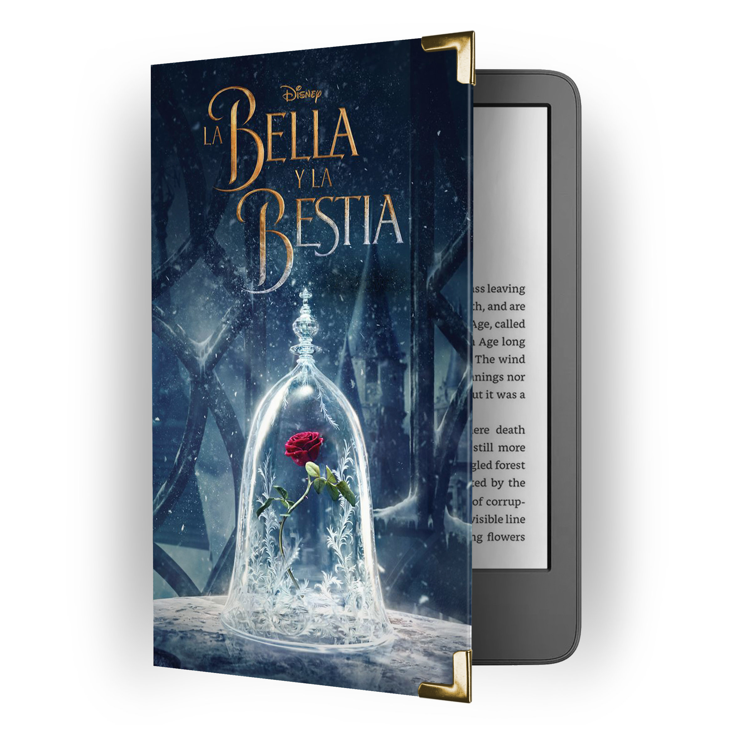 Funda para Kindle - La Bella y la Bestia