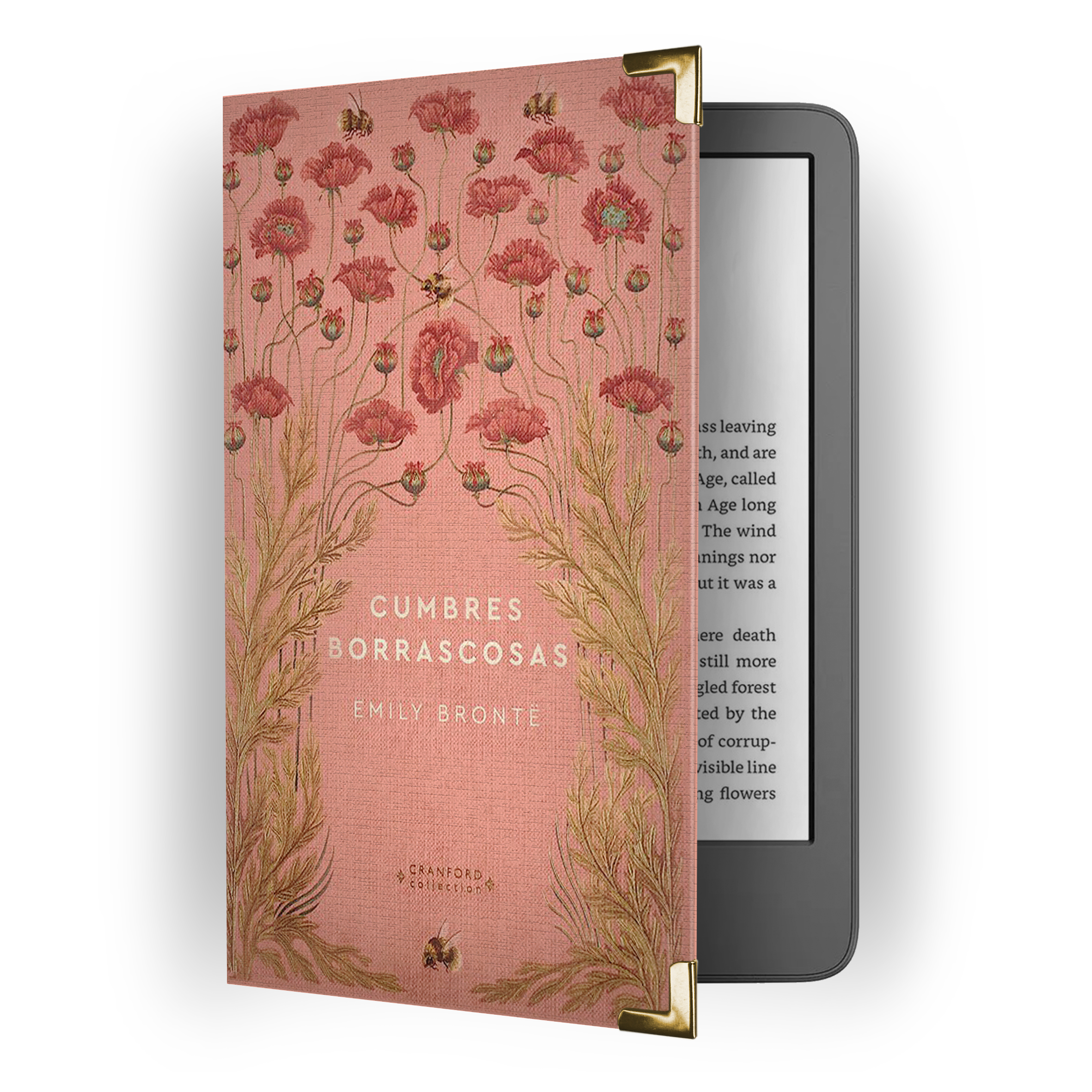 Funda para Kindle - Cumbres Borrascosas - Emily Brontë