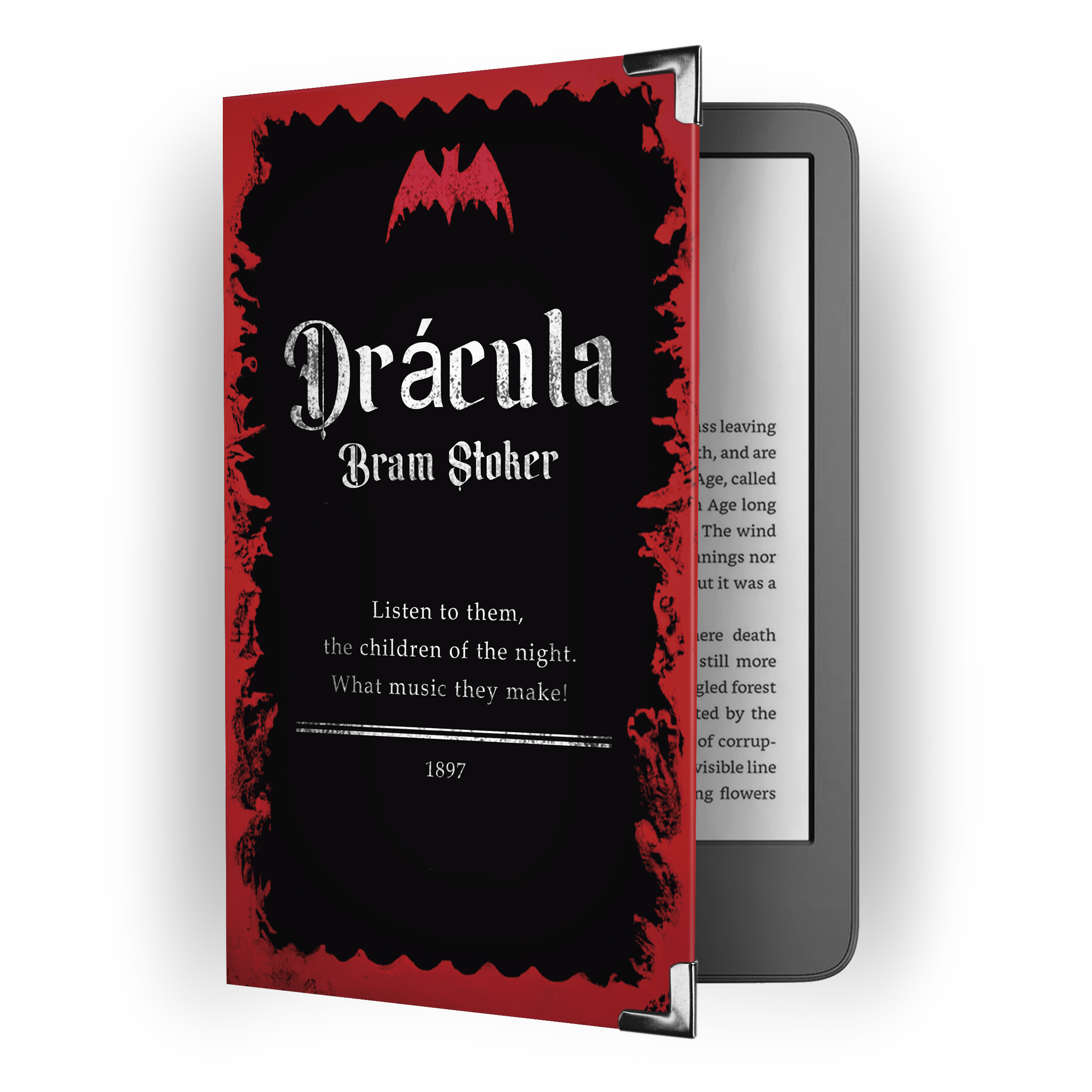 Funda para Kindle - Drácula - Bram Stoker