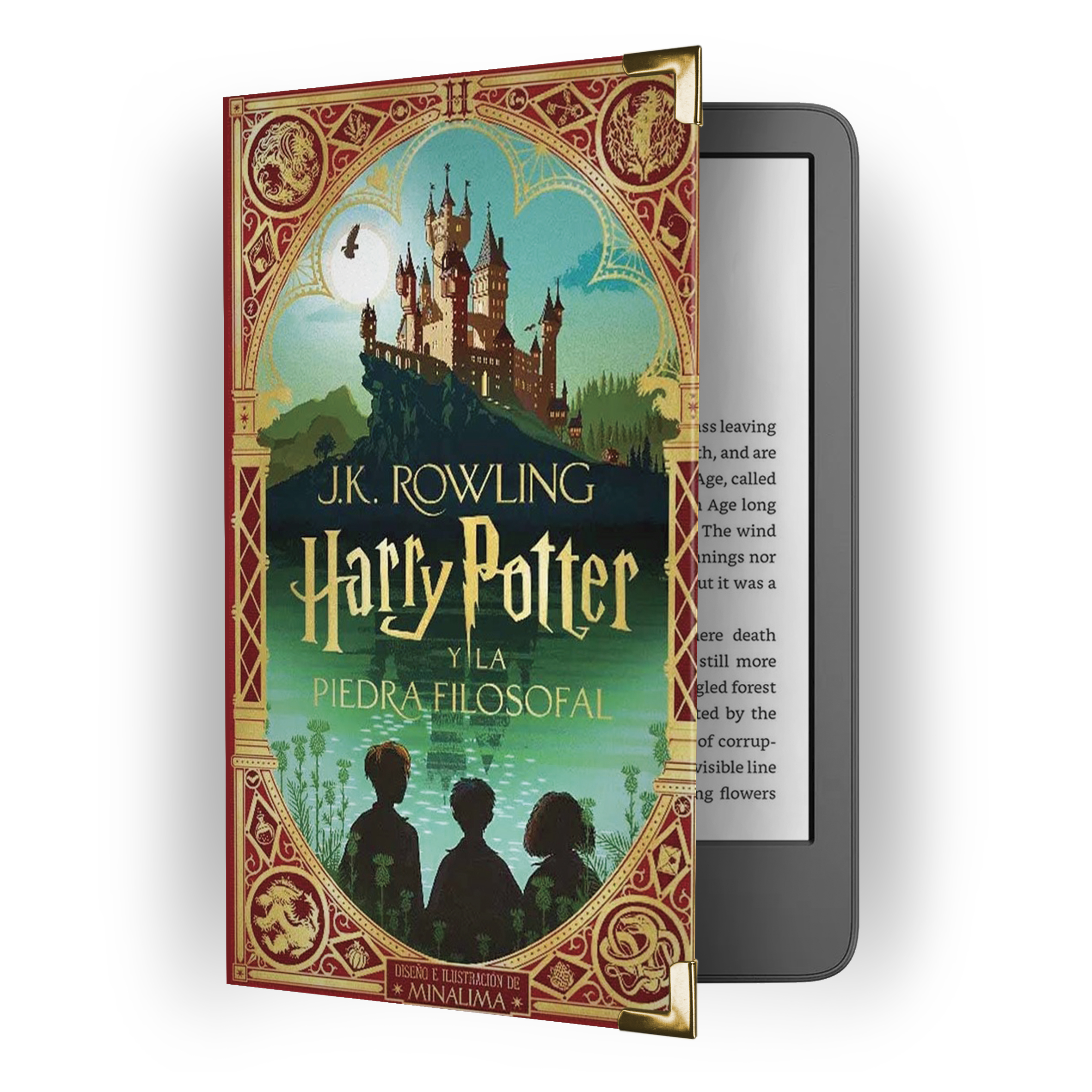 Funda para Kindle - Harry Potter y la Piedra Filosofal – J.K. Rowling