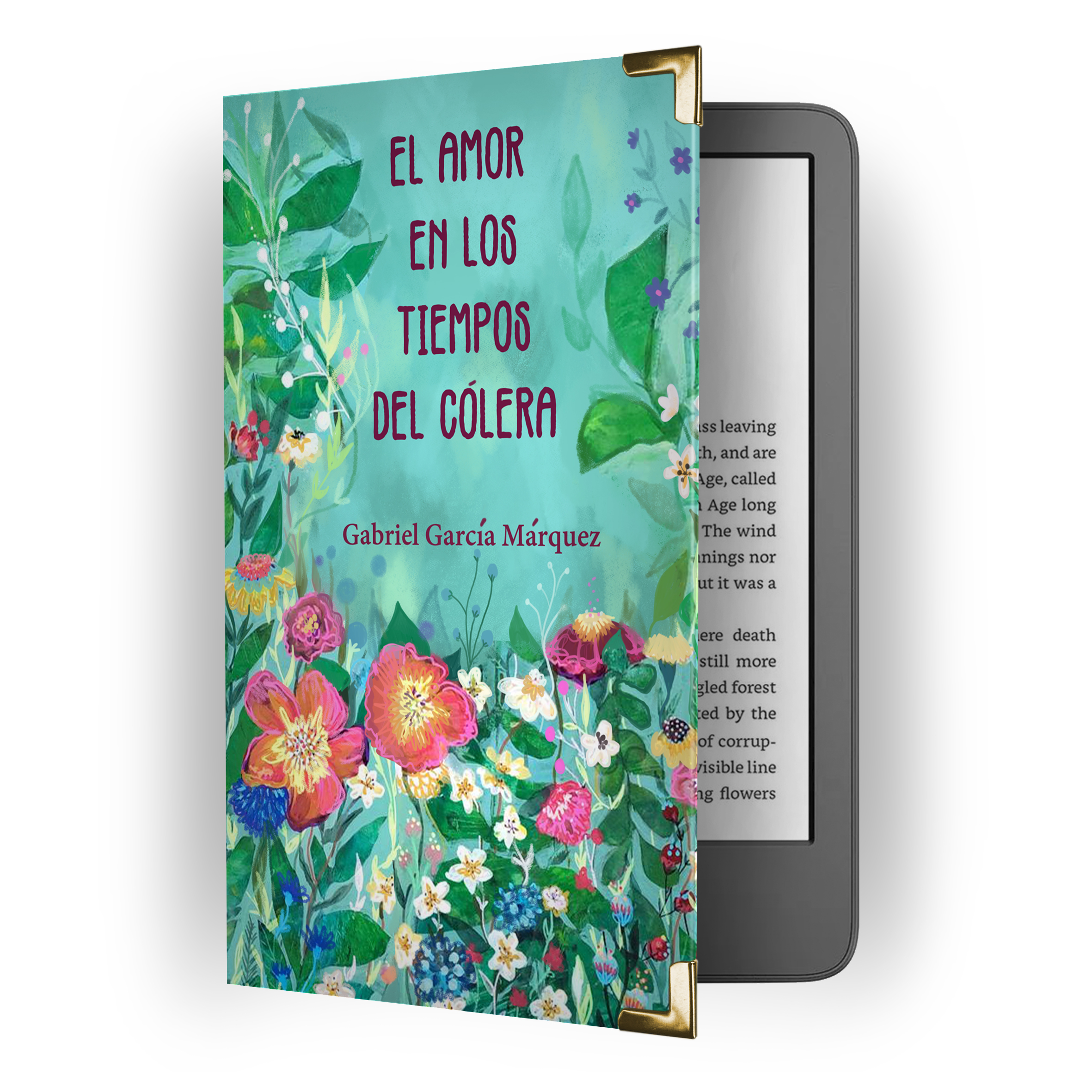 Funda para Kindle - El Amor en los Tiempos del Cólera - Gabriel García Márquez