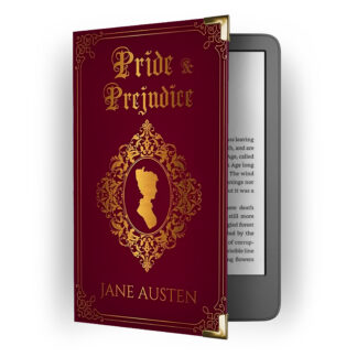 Funda para Kindle - Pride and Prejudice - Jane Austen (Ed. fingerprint)