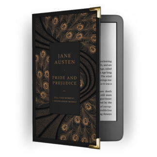 Funda para Kindle - Pride and Prejudice - Jane Austen - DORADO