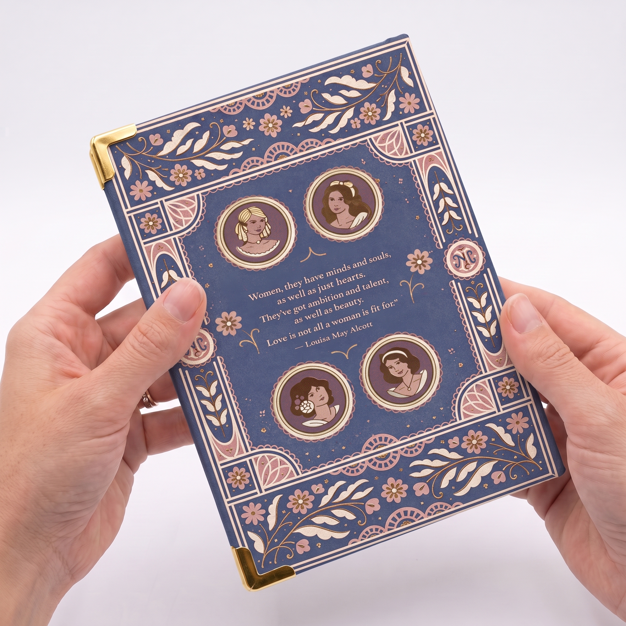 Funda para Kindle - Little Women (azul) - Louisa May Alcott - Imagen 2